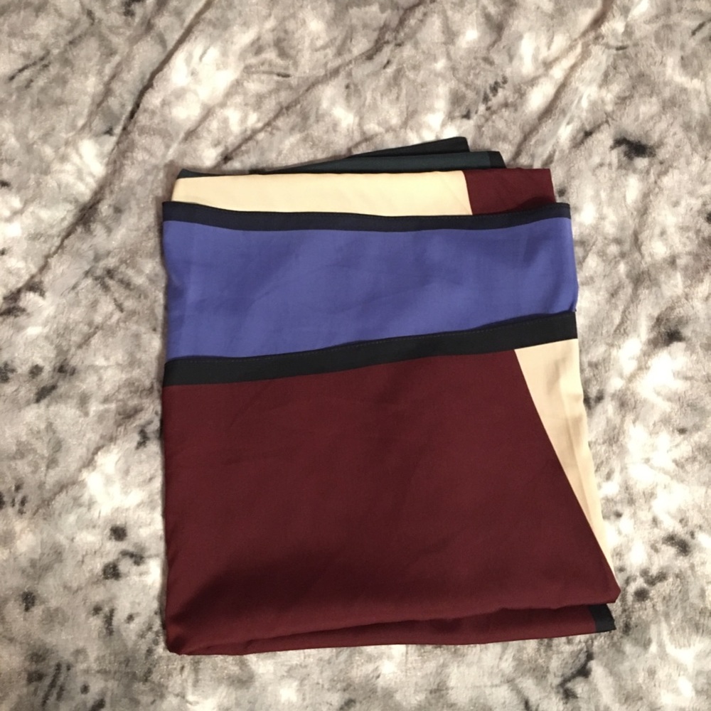 Multi-colored H&M scarf